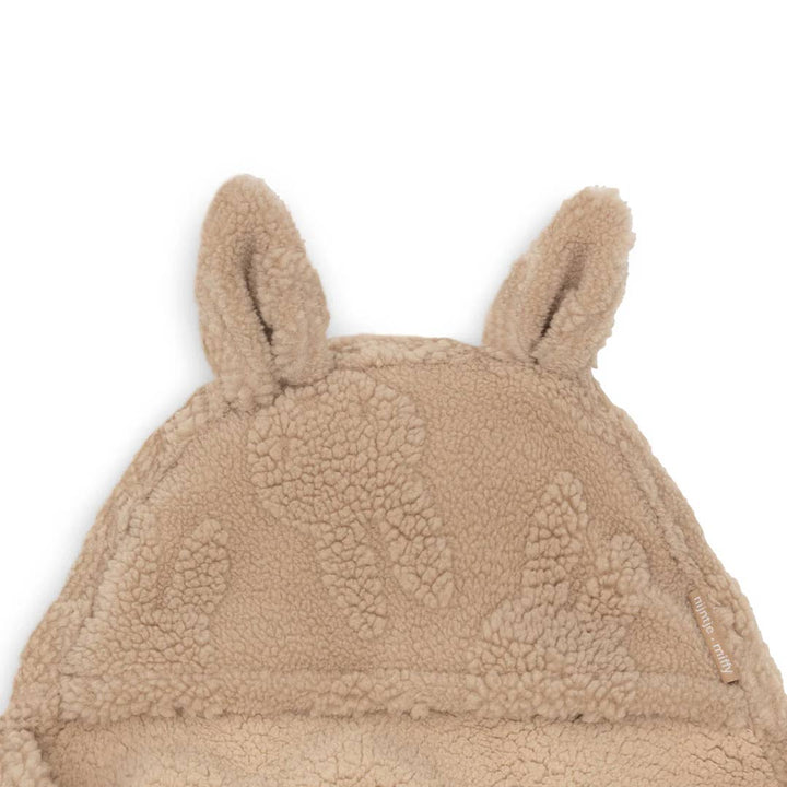 Jollein Swaddling Wrap Blanket Miffy Jacquard Teddy - Biscuit-Swaddling Wraps-Biscuit- | Natural Baby Shower