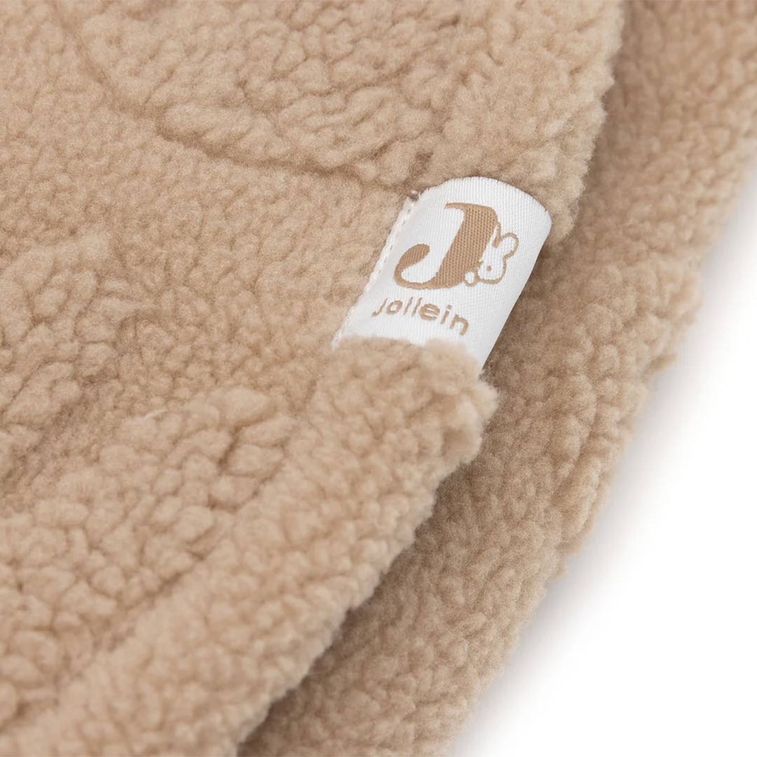Jollein Swaddling Wrap Blanket Miffy Jacquard Teddy - Biscuit-Swaddling Wraps-Biscuit- | Natural Baby Shower