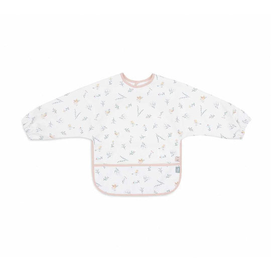 Jollein Waterproof Coverall Bib - Lovely Birds-Bibs-Lovely Birds- | Natural Baby Shower