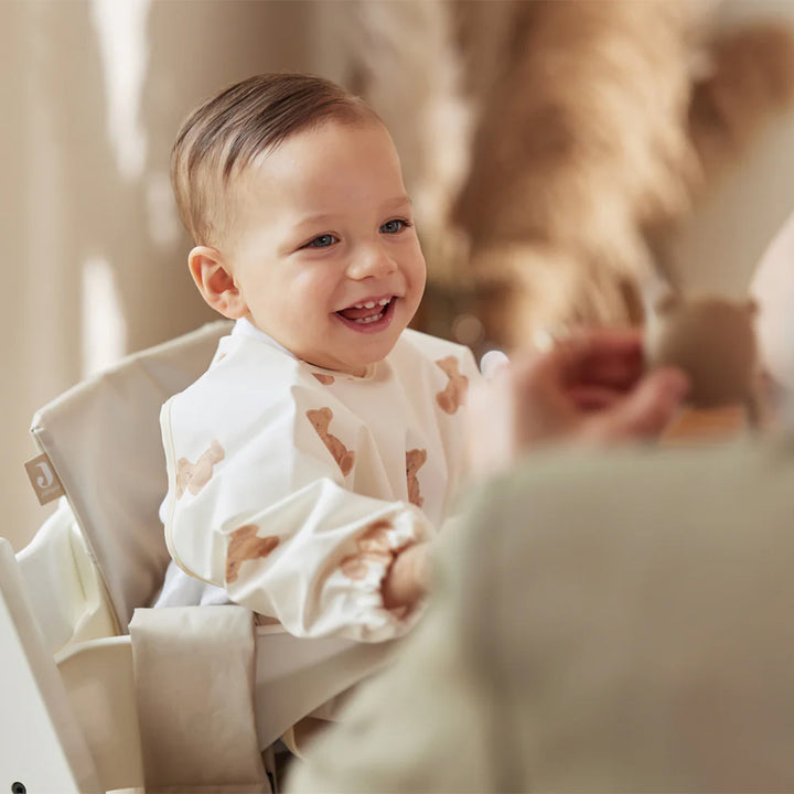 Jollein Waterproof Coverall Bib - Teddy Bear