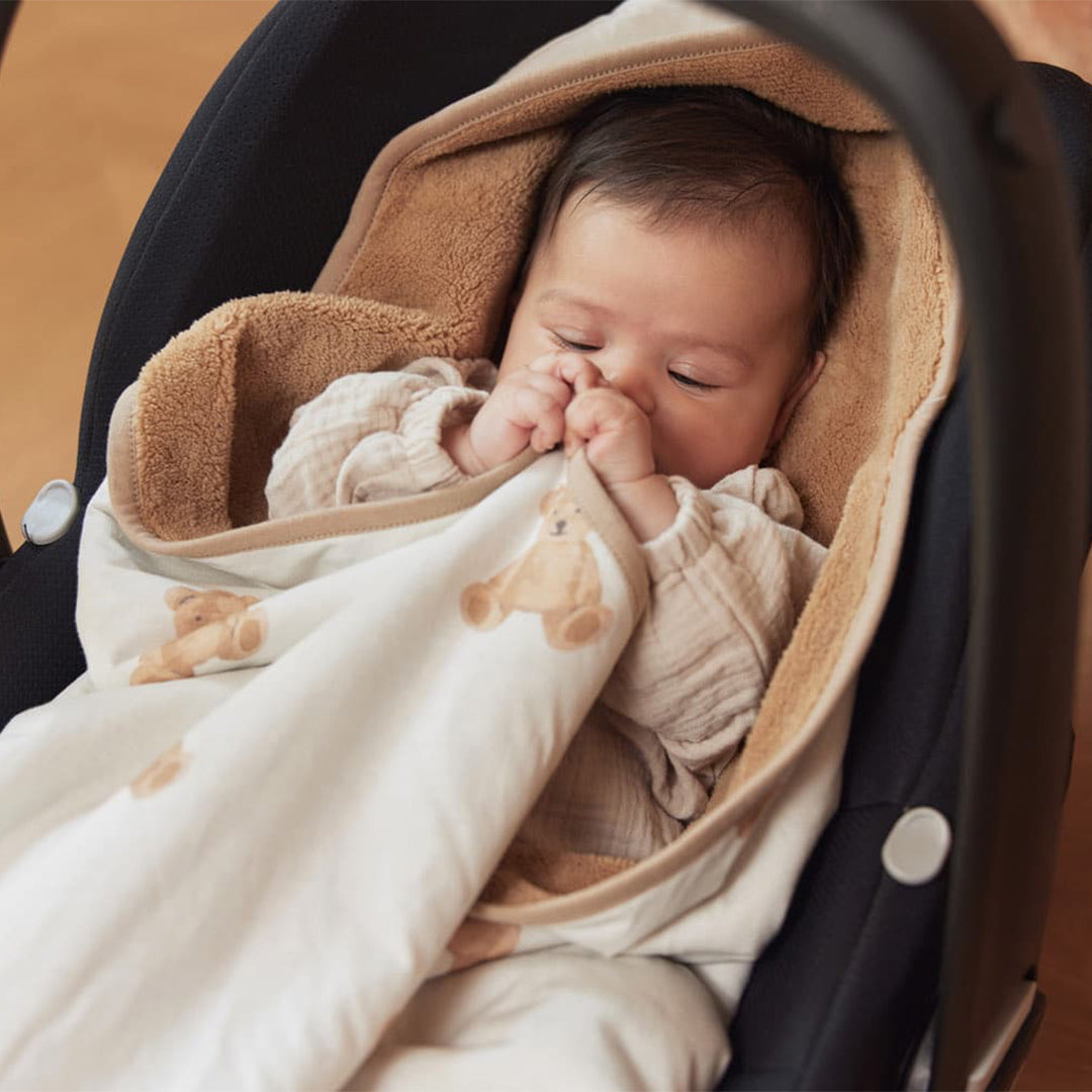 Jollein Wrap Blanket - Teddy Bear