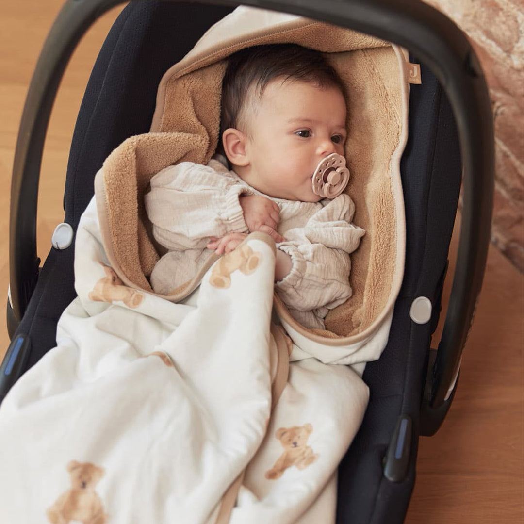 Jollein Wrap Blanket - Teddy Bear