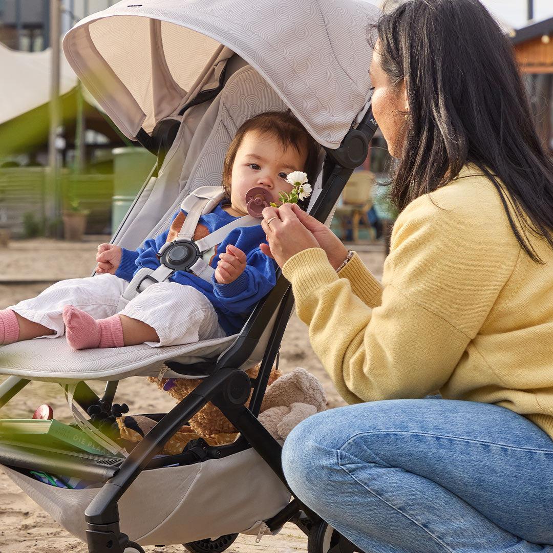 Joolz Aer2 Compact Stroller - Calming Beige-Strollers-Calming Beige- | Natural Baby Shower