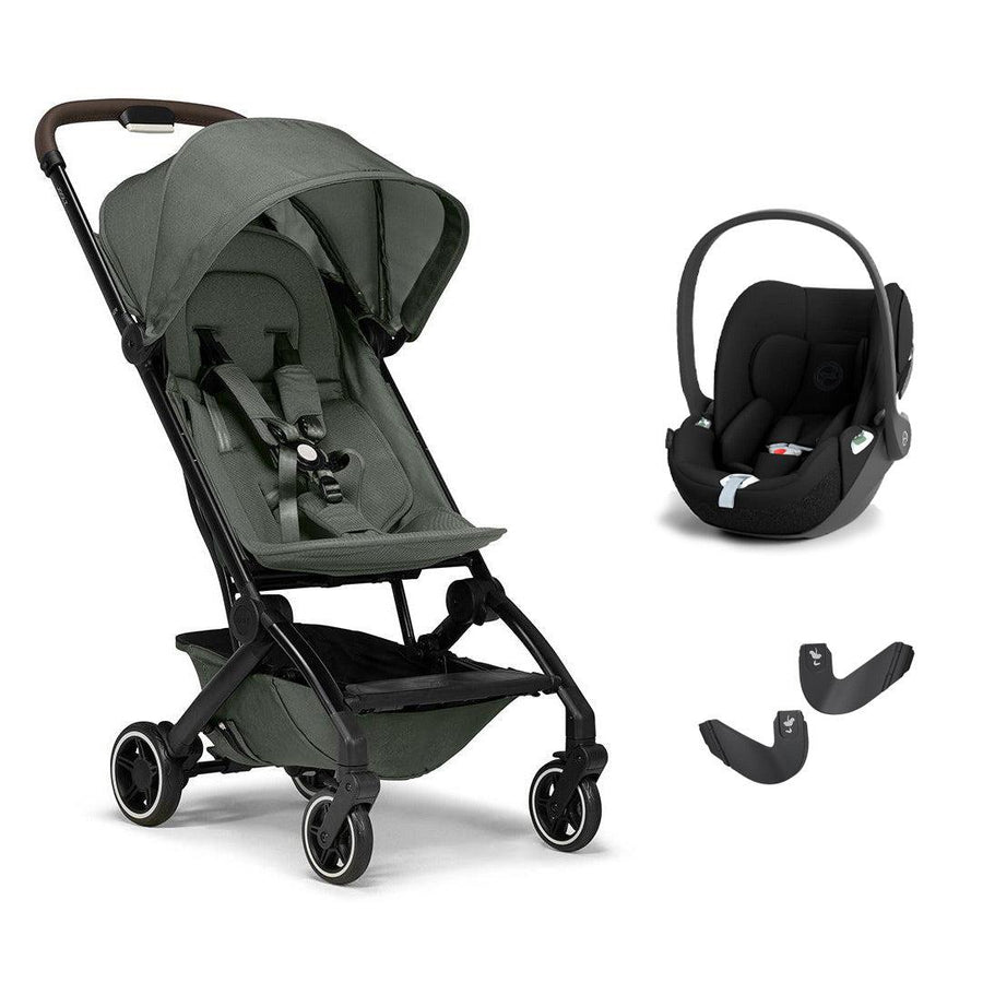 Joolz Aer+ Pushchair & Cloud T Travel System - Mighty Green-Travel Systems-No Base-No Carrycot | Natural Baby Shower