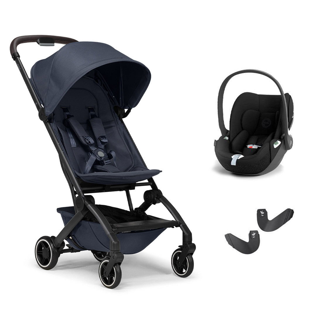 Joolz Aer+ Pushchair & Cloud T Travel System - Navy Blue-Travel Systems-No Base-No Carrycot | Natural Baby Shower