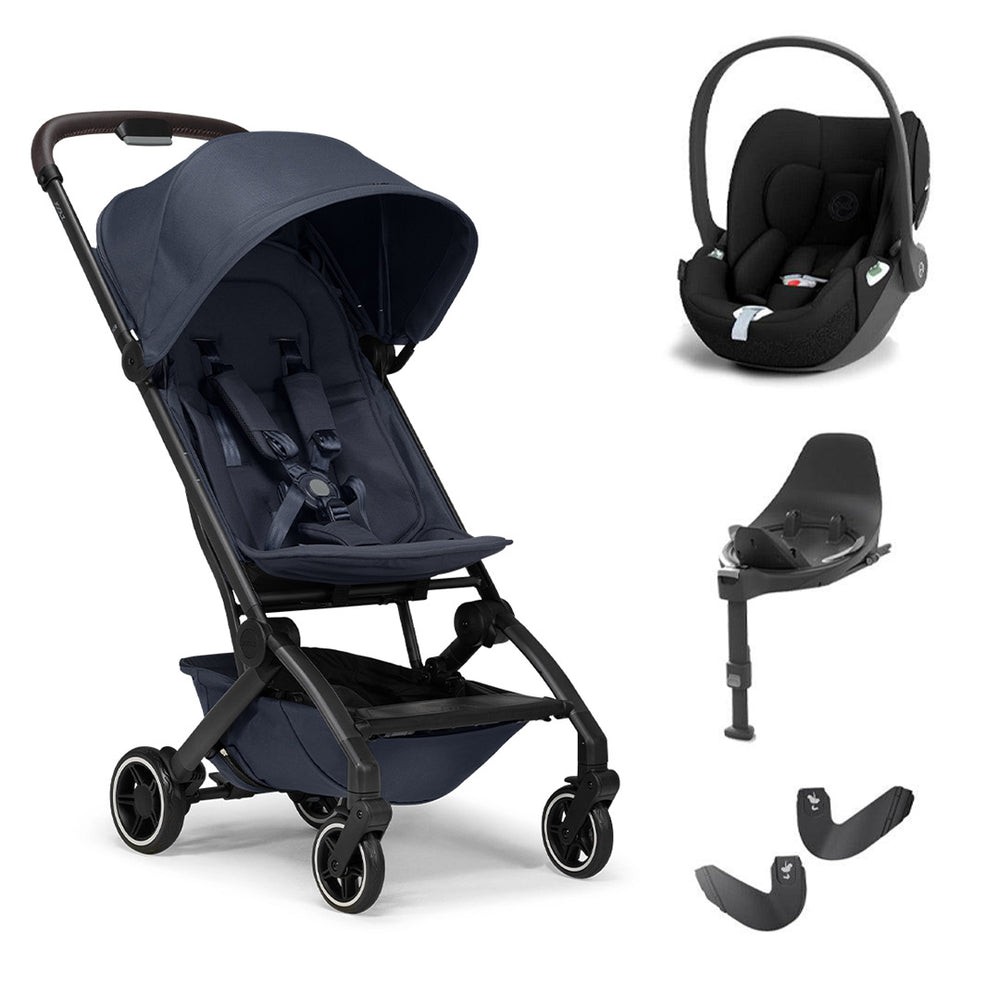 Joolz Aer+ Pushchair & Cloud T Travel System - Navy Blue-Travel Systems-Base T-No Carrycot | Natural Baby Shower