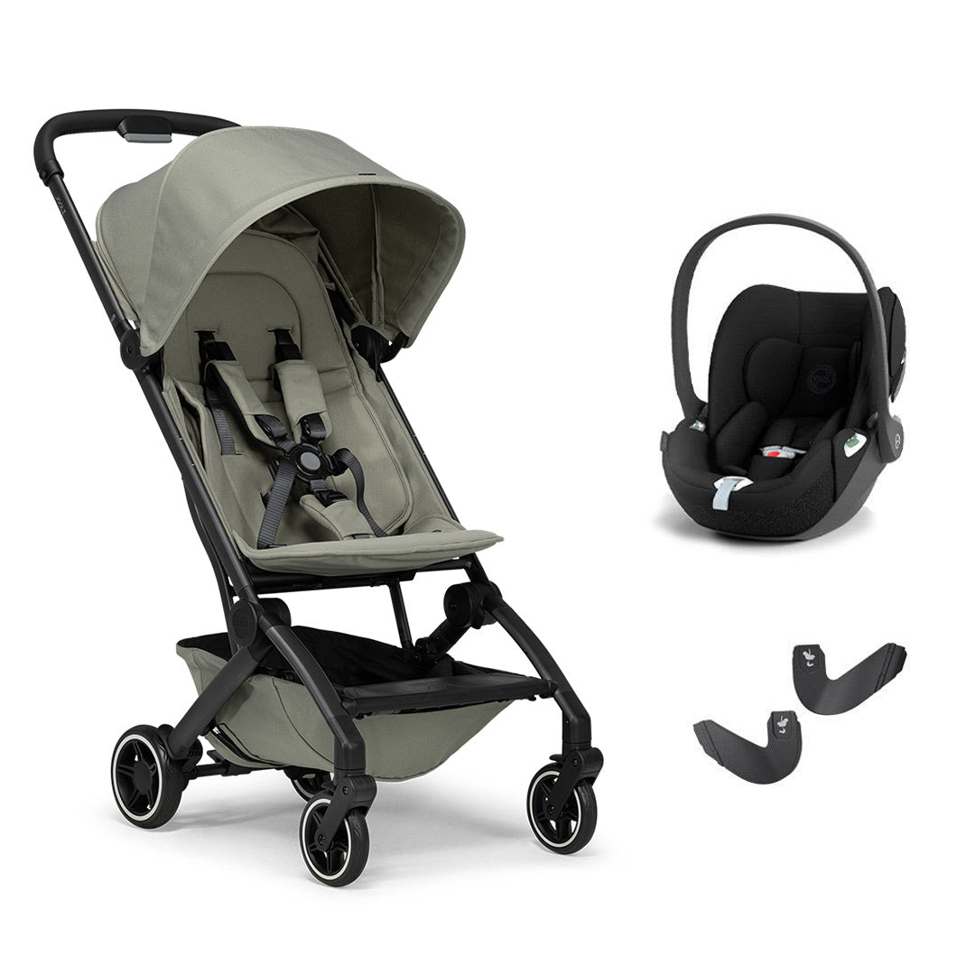 Joolz Aer+ Pushchair & Cloud T Travel System - Sage Green-Travel Systems-No Base-No Carrycot | Natural Baby Shower