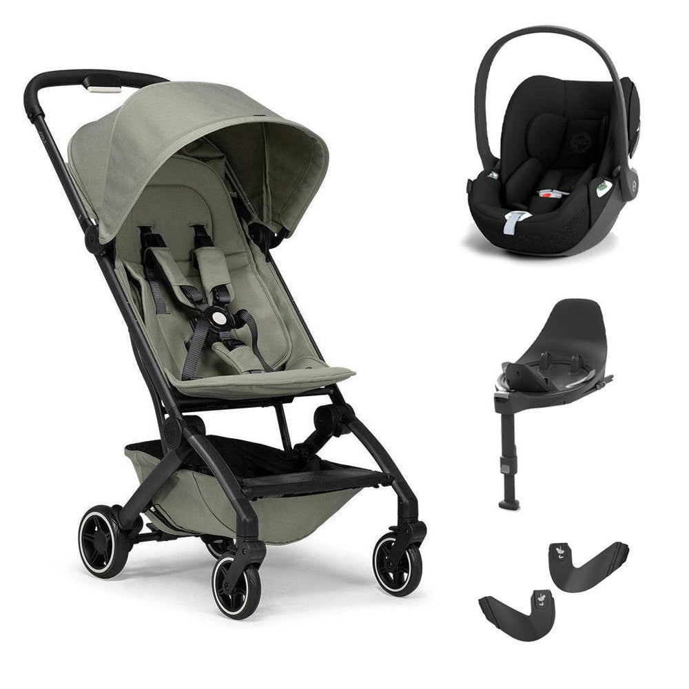 Joolz Aer+ Pushchair & Cloud T Travel System - Sage Green-Travel Systems-Base T-No Carrycot | Natural Baby Shower