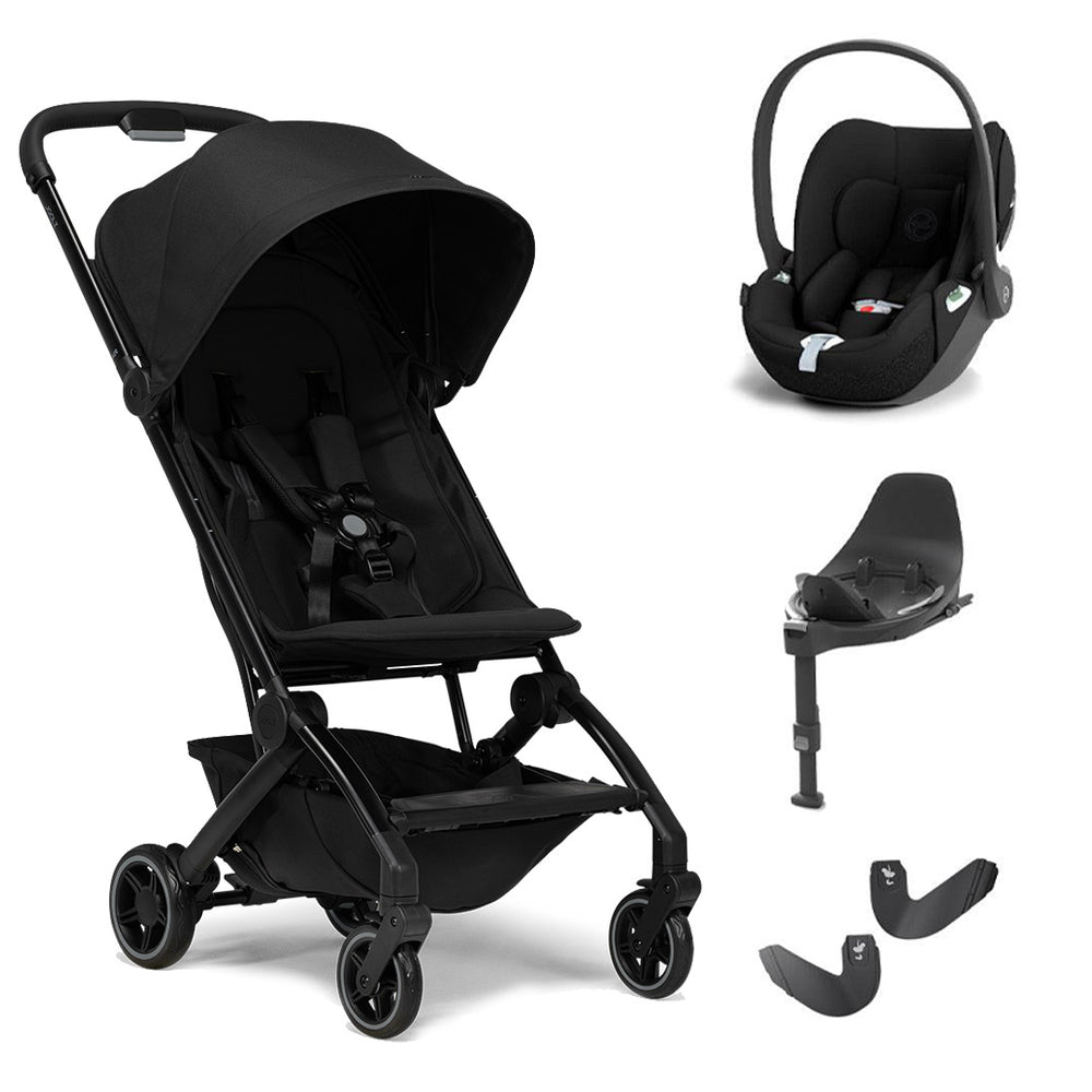 Joolz Aer+ Pushchair & Cloud T Travel System - Space Black-Travel Systems-Base T-No Carrycot | Natural Baby Shower