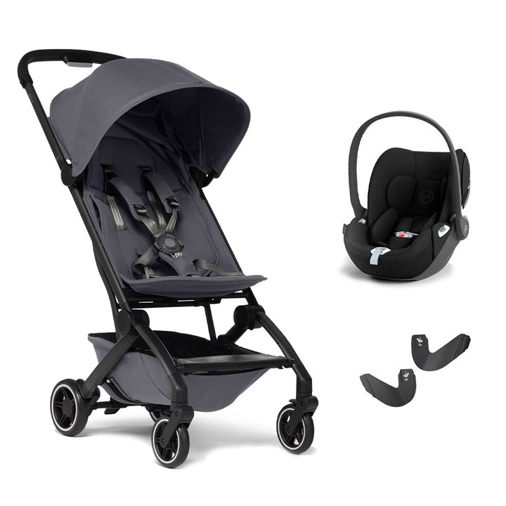 Joolz Aer+ Pushchair & Cloud T Travel System - Stone Grey-Travel Systems-No Base-No Carrycot | Natural Baby Shower