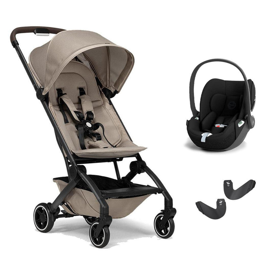 Joolz Aer+ Pushchair & Cloud T Travel System - Lovely Taupe-Travel Systems-Base T-No Carrycot | Natural Baby Shower
