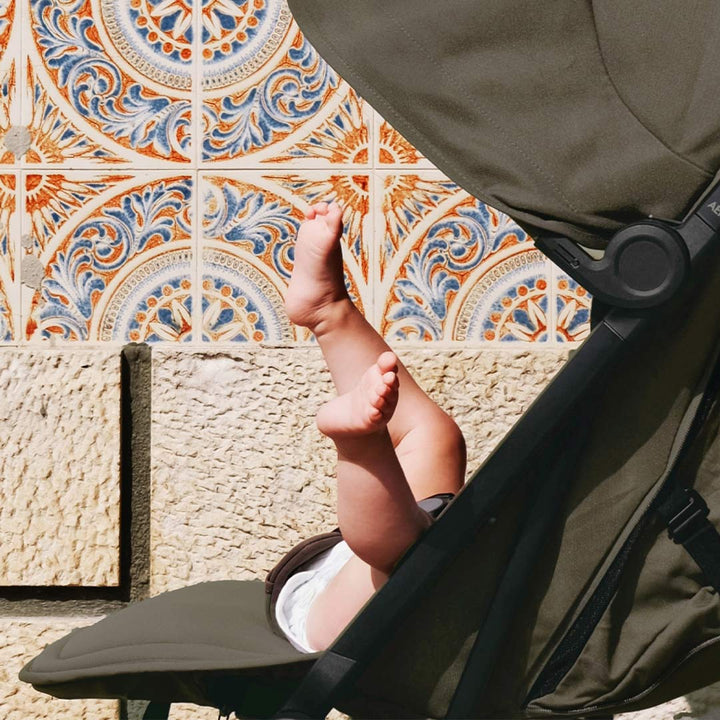 Joolz Aer2 Compact Stroller - Hazel Brown-Strollers-Hazel Brown-Without Bumper Bar | Natural Baby Shower