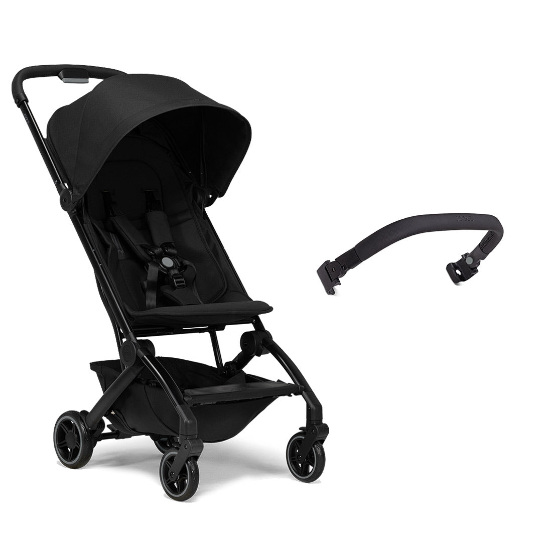 Joolz Aer+ Pushchair - Space Black-Strollers-No Carrycot-Black Bumper Bar | Natural Baby Shower