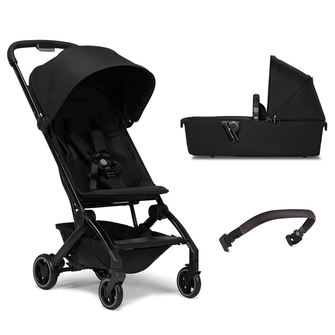 Joolz Aer+ Pushchair - Space Black-Strollers-With Carrycot-Dark Bumper Bar | Natural Baby Shower