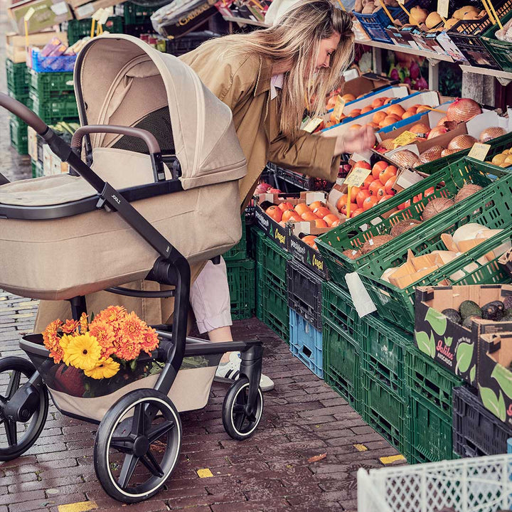 Joolz Day5 Pushchair and Carrycot - Sandy Taupe-Strollers-Sandy Taupe- | Natural Baby Shower