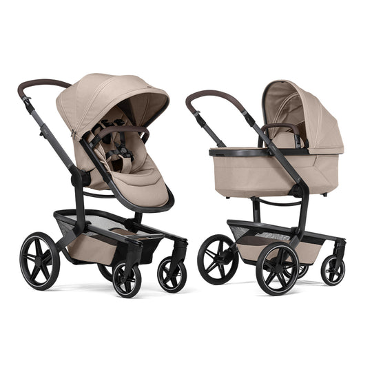 Joolz Day5 Pushchair and Carrycot - Sandy Taupe-Strollers-Sandy Taupe- | Natural Baby Shower