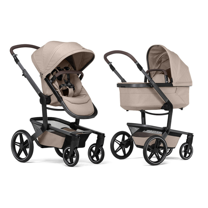 Joolz Day5 Pushchair and Carrycot - Sandy Taupe-Strollers-Sandy Taupe- | Natural Baby Shower