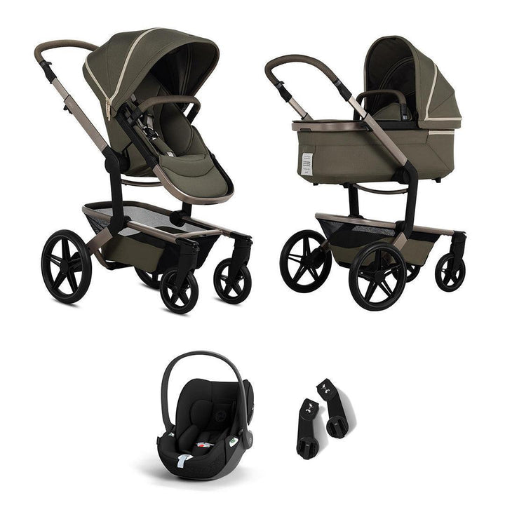 Joolz Day 5 Special Edition Cloud T Travel System-Strollers-Olive Green-Without Base | Natural Baby Shower