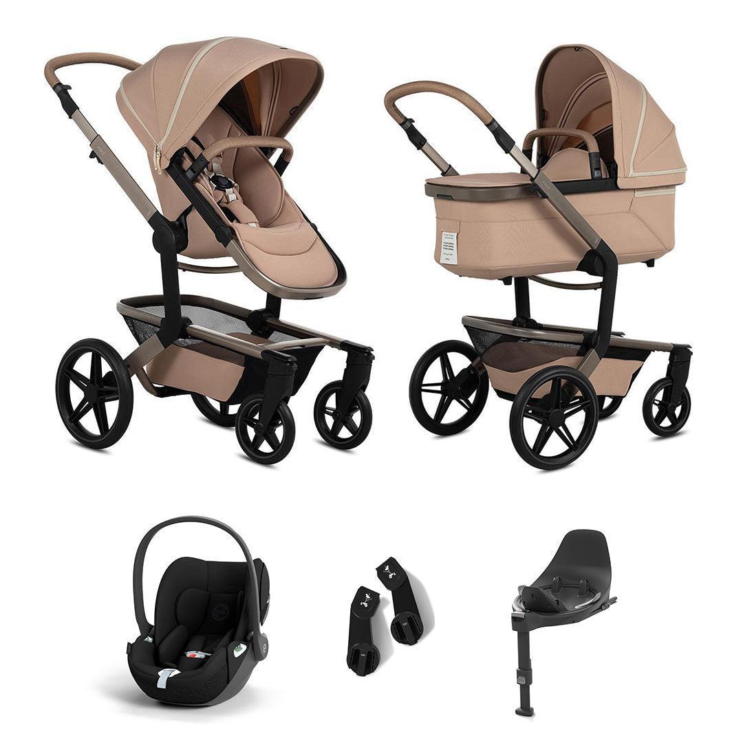 Joolz Day 5 Special Edition Cloud T Travel System-Strollers-Peach Pink-With Base T | Natural Baby Shower