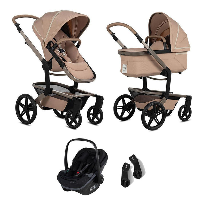 Joolz Day 5 Special Edition Pebble Slide Pro Travel System-Strollers-Peach Pink-Without Base | Natural Baby Shower
