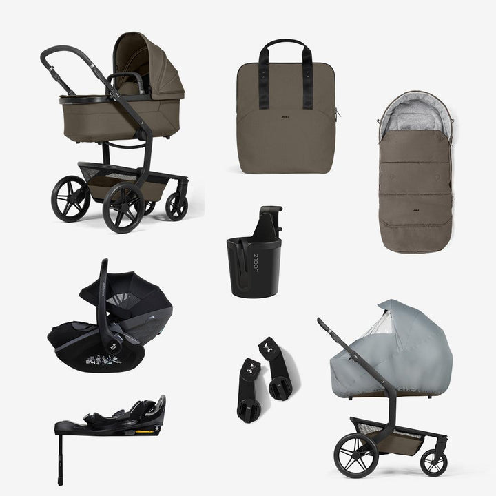 Joolz Day5 All-in-One Bundle-Strollers-Hazel Brown- | Natural Baby Shower