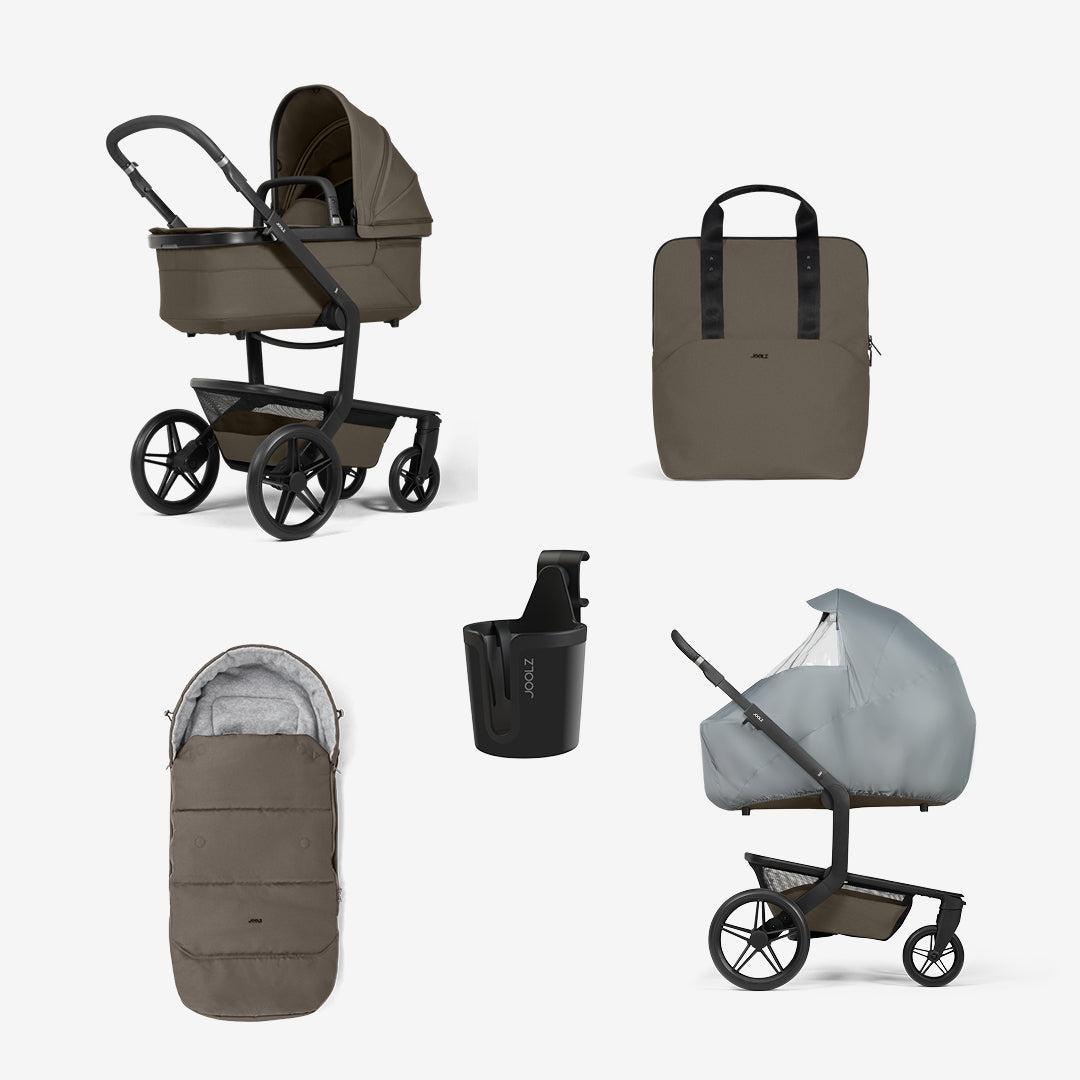 Joolz Day5 Essential Bundle-Strollers-Hazel Brown- | Natural Baby Shower