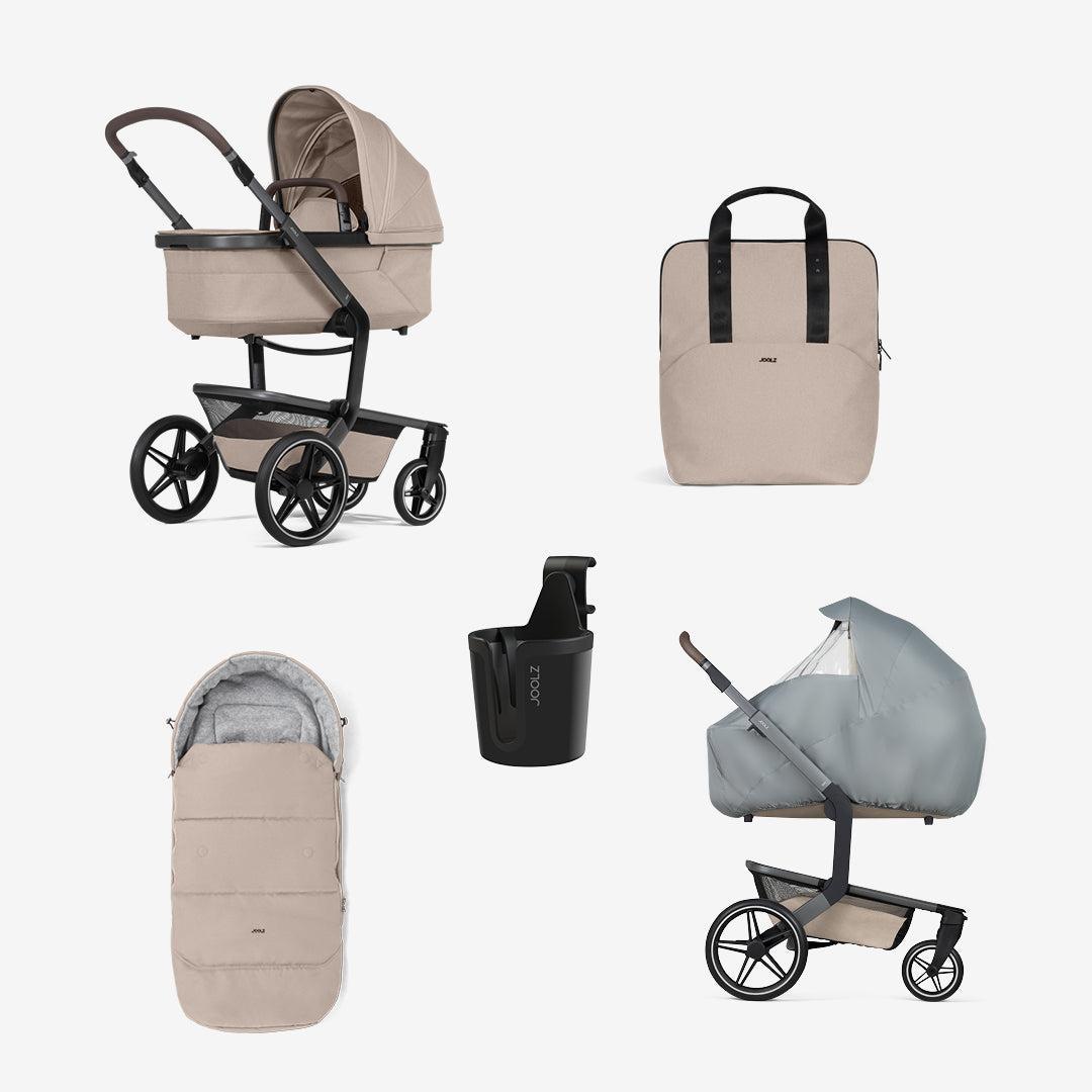 Joolz Day5 Essential Bundle-Strollers-Sandy Taupe- | Natural Baby Shower