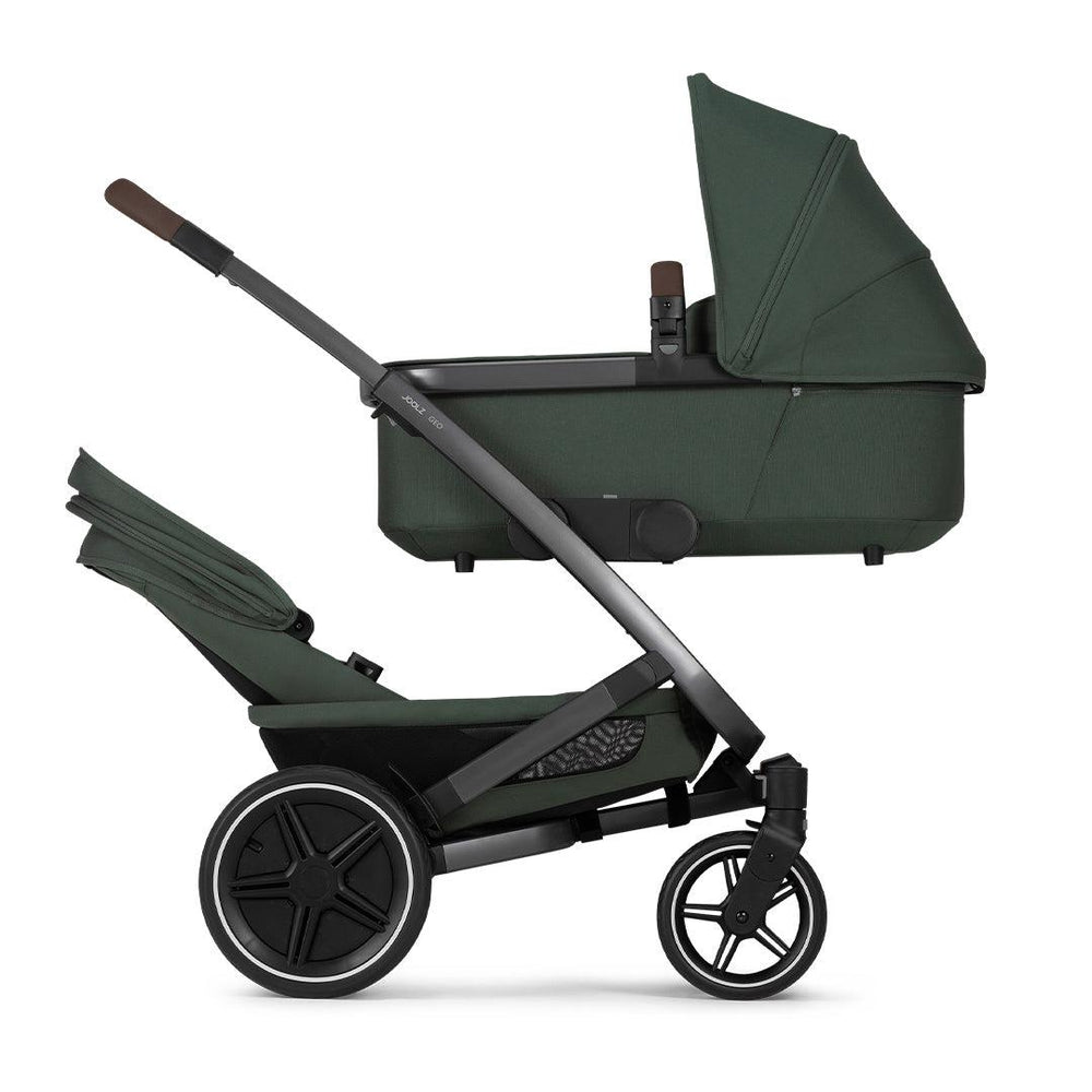Joolz Geo3 Complete Pushchair - Duo - Forest Green - 2024-Strollers-Forest Green- | Natural Baby Shower