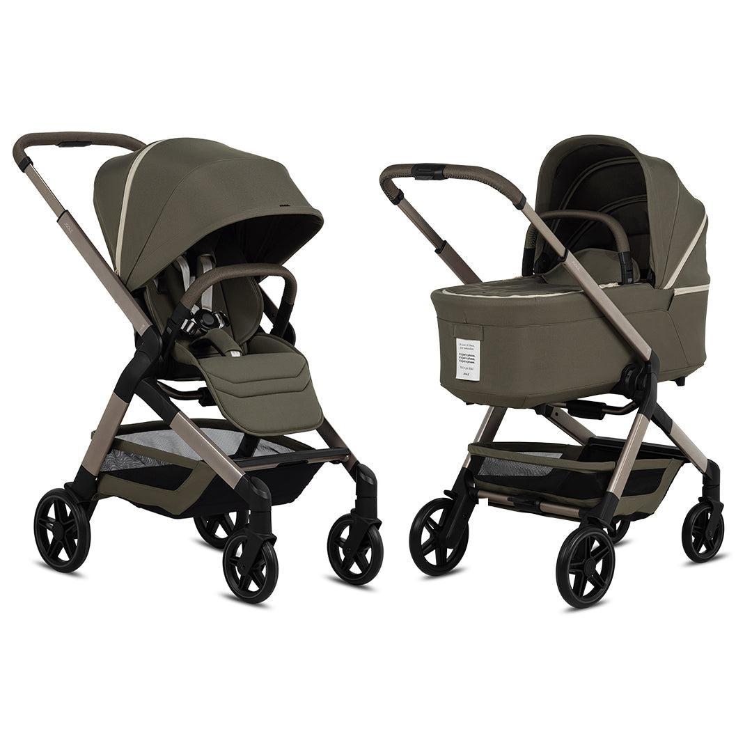 Joolz Hub2 Special Edition Chassis and Seat - Olive Green-Strollers-With Carrycot- | Natural Baby Shower