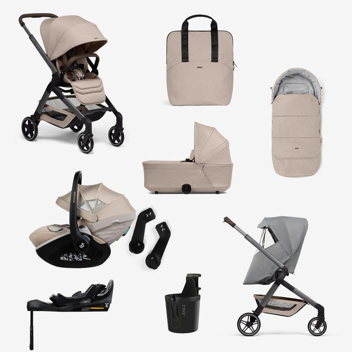 Joolz Hub2 All-In-One Bundle-Strollers-Sandy Taupe- | Natural Baby Shower