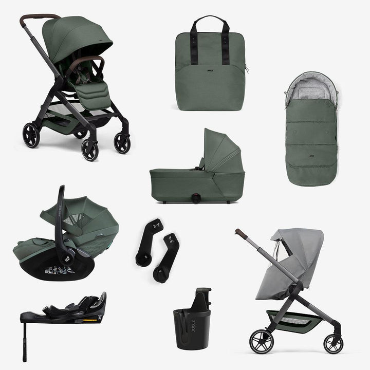 Joolz Hub2 All-In-One Bundle-Strollers-Forest Green- | Natural Baby Shower
