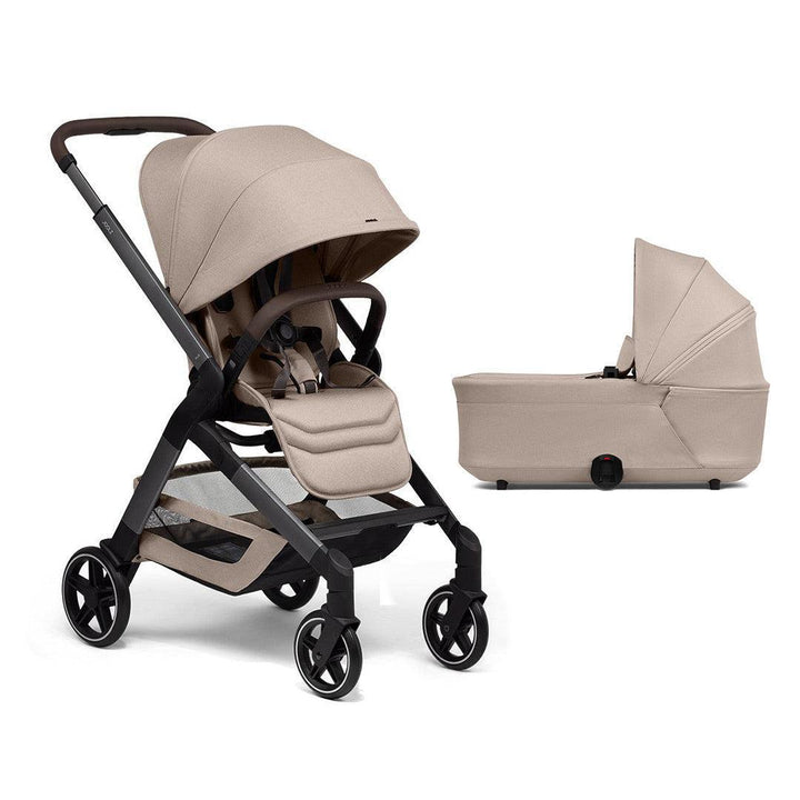 Joolz Hub2 Pushchair - Sandy Taupe-Strollers-Sandy Taupe-With Carrycot | Natural Baby Shower