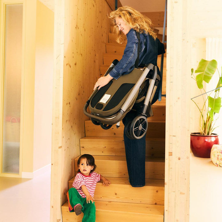 Joolz Hub2 Special Edition Chassis and Seat - Olive Green-Strollers- | Natural Baby Shower