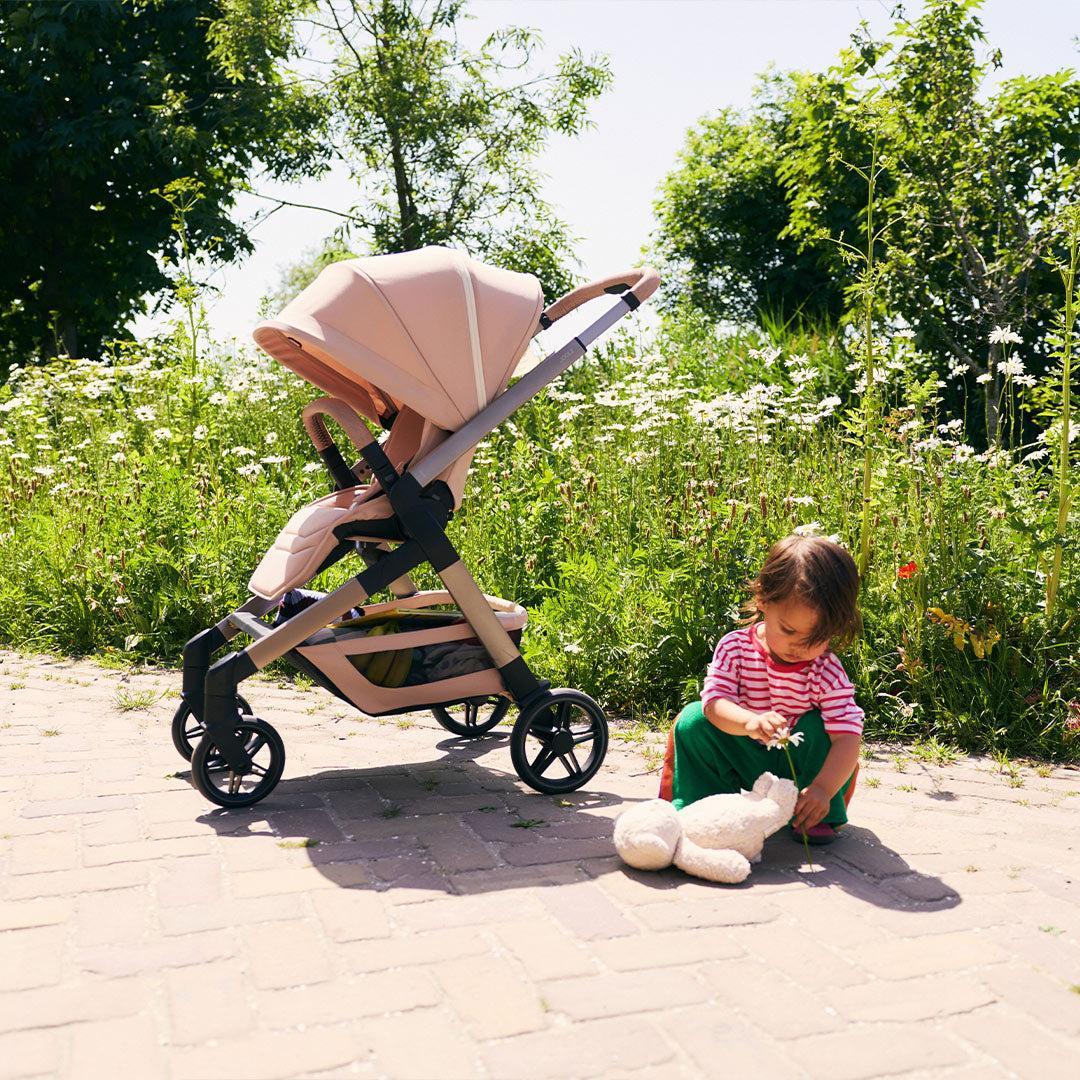 Joolz Hub2 Special Edition Chassis and Seat - Peach Pink-Strollers- | Natural Baby Shower
