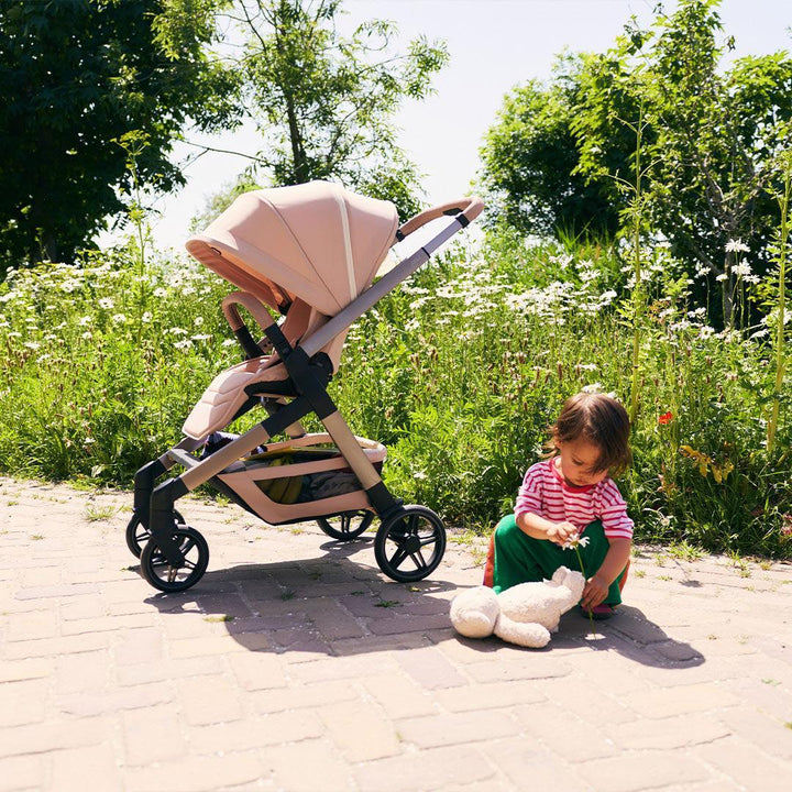 Joolz Hub2 Special Edition Chassis and Seat - Peach Pink-Strollers- | Natural Baby Shower