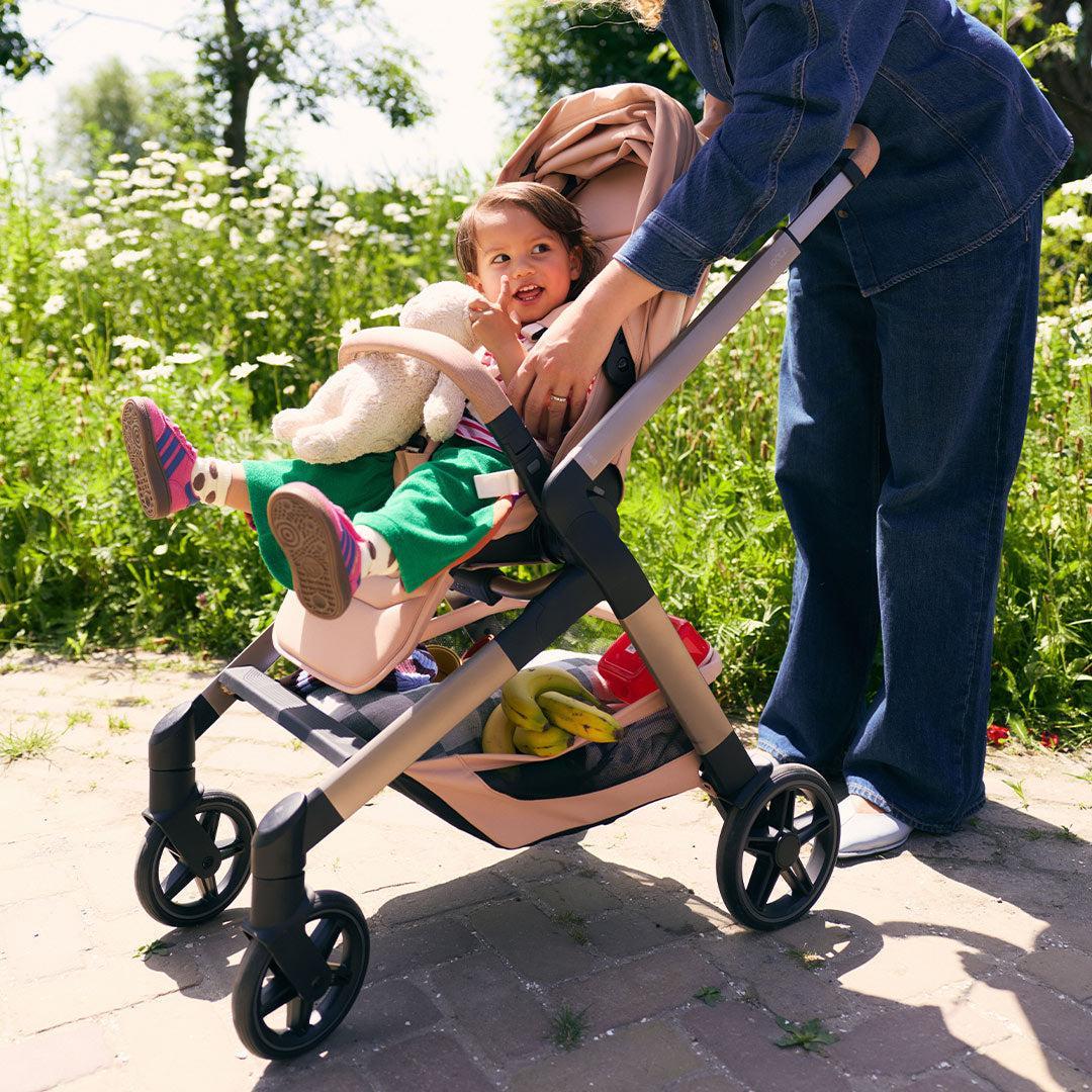 Joolz Hub2 Special Edition Chassis and Seat - Peach Pink-Strollers- | Natural Baby Shower