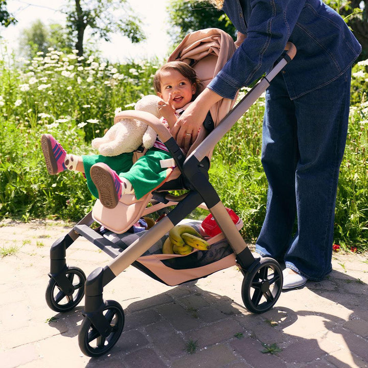 Joolz Hub2 Special Edition Chassis and Seat - Peach Pink-Strollers- | Natural Baby Shower