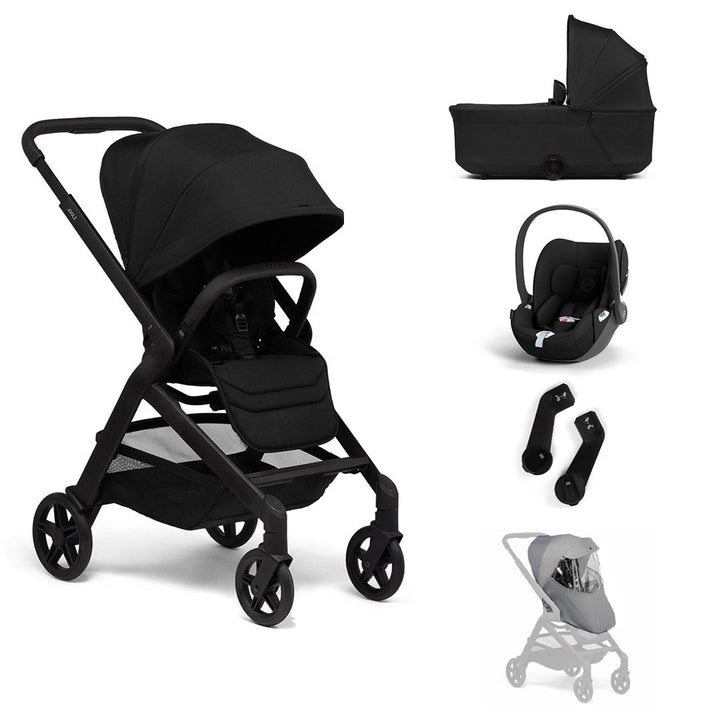 Joolz Hub2 + Cloud T Travel System-Travel Systems-Forest Green-No Base | Natural Baby Shower