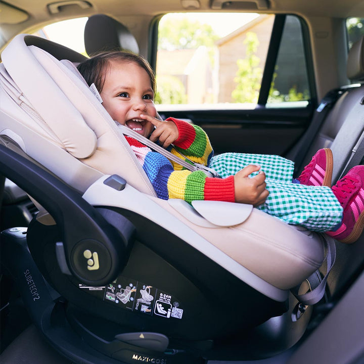 Joolz x Maxi-Cosi Pebble Slide Pro Car Seat - Sandy Taupe-Car Seats-Sandy Taupe-Without Base | Natural Baby Shower