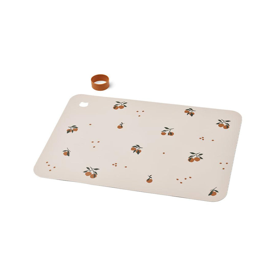 Liewood Jude Placemat - Peach/Sandy-Placemats-Peach/Sandy- | Natural Baby Shower