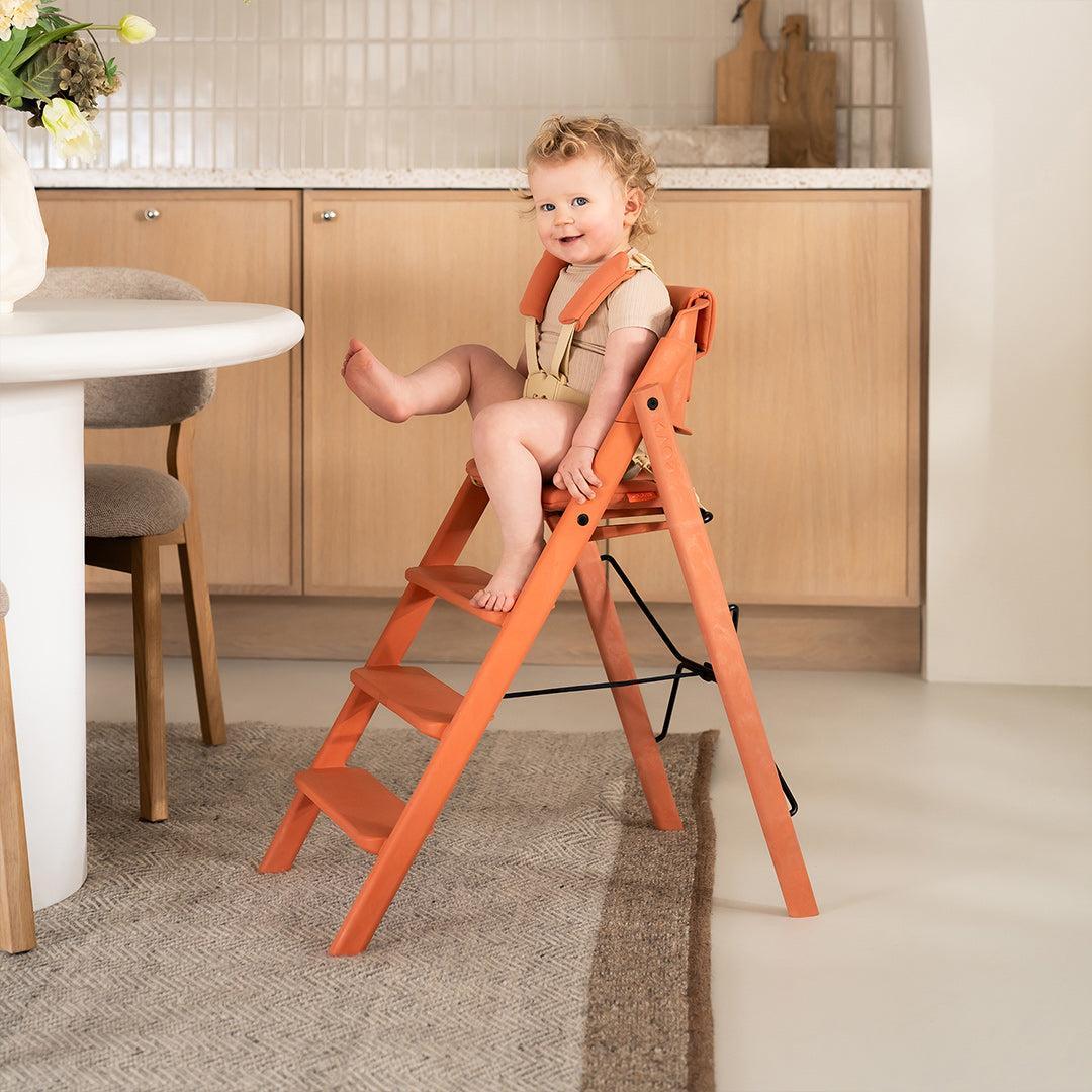 KAOS KLAPP® Recycled Highchair + Baby Set-Highchairs-Charcoal Black/Plastic- | Natural Baby Shower