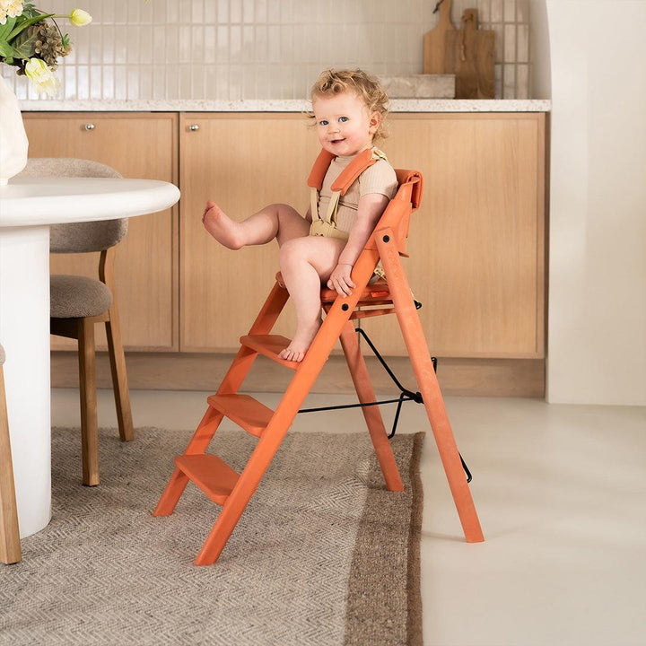 KAOS KLAPP® Recycled Highchair + Baby Set-Highchairs-Charcoal Black/Plastic- | Natural Baby Shower