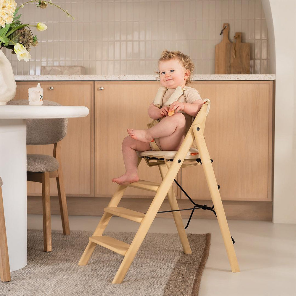 KAOS KLAPP® Jr Harness & Cushion Set - Desert Sand-Highchair Accessories- | Natural Baby Shower