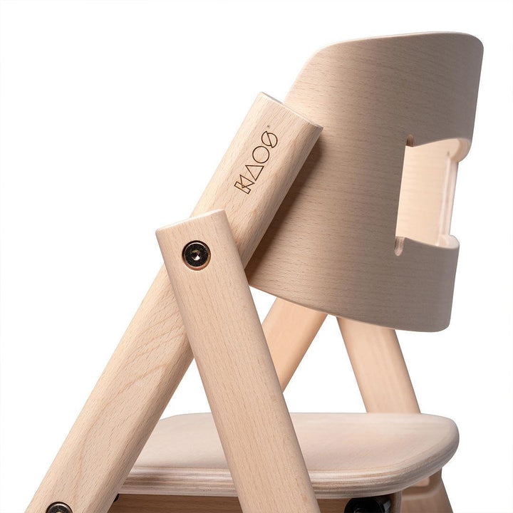 KAOS KLAPP® Highchair - Beech - Natural-Highchairs- | Natural Baby Shower