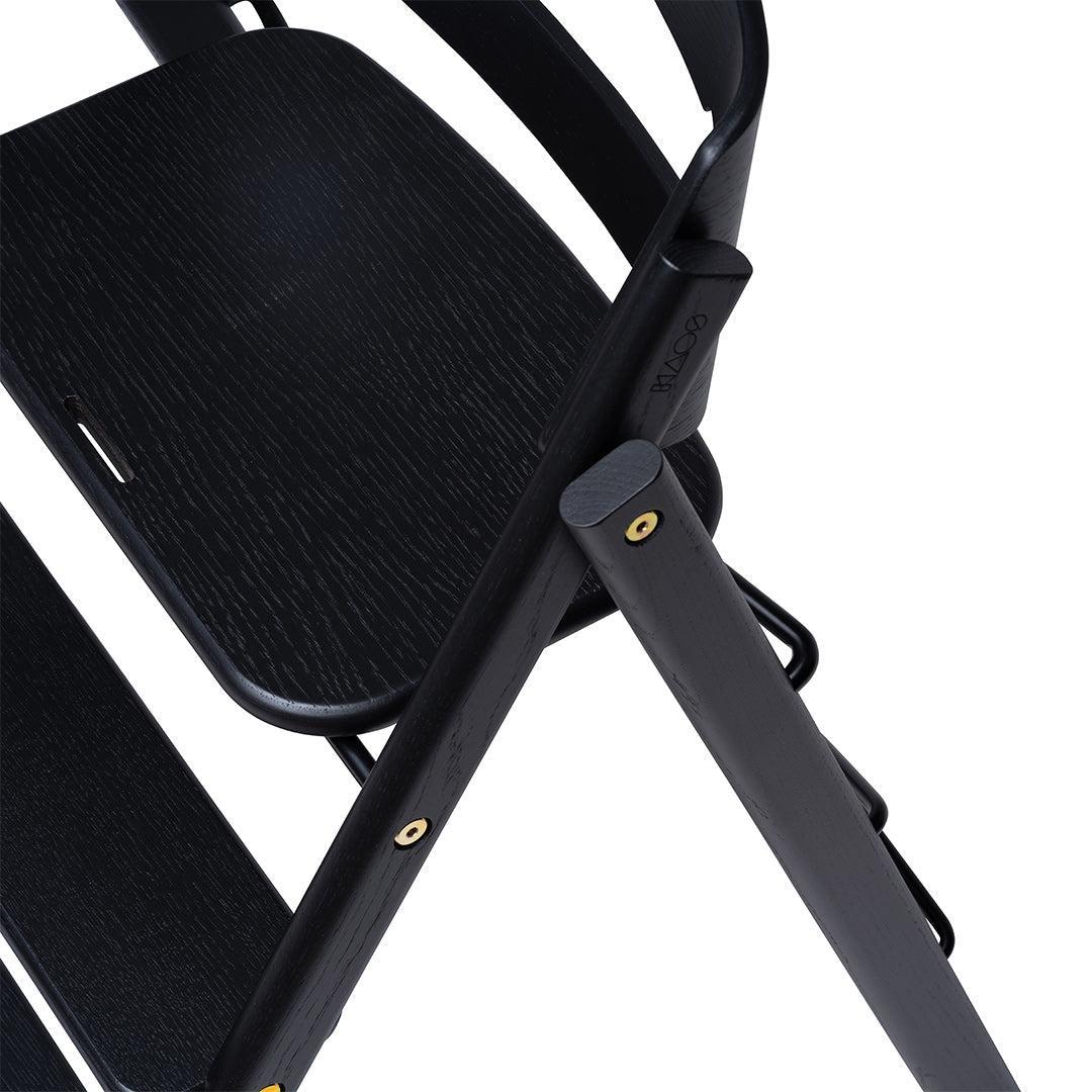 KAOS KLAPP® Highchair - Oak - Black-Highchairs- | Natural Baby Shower