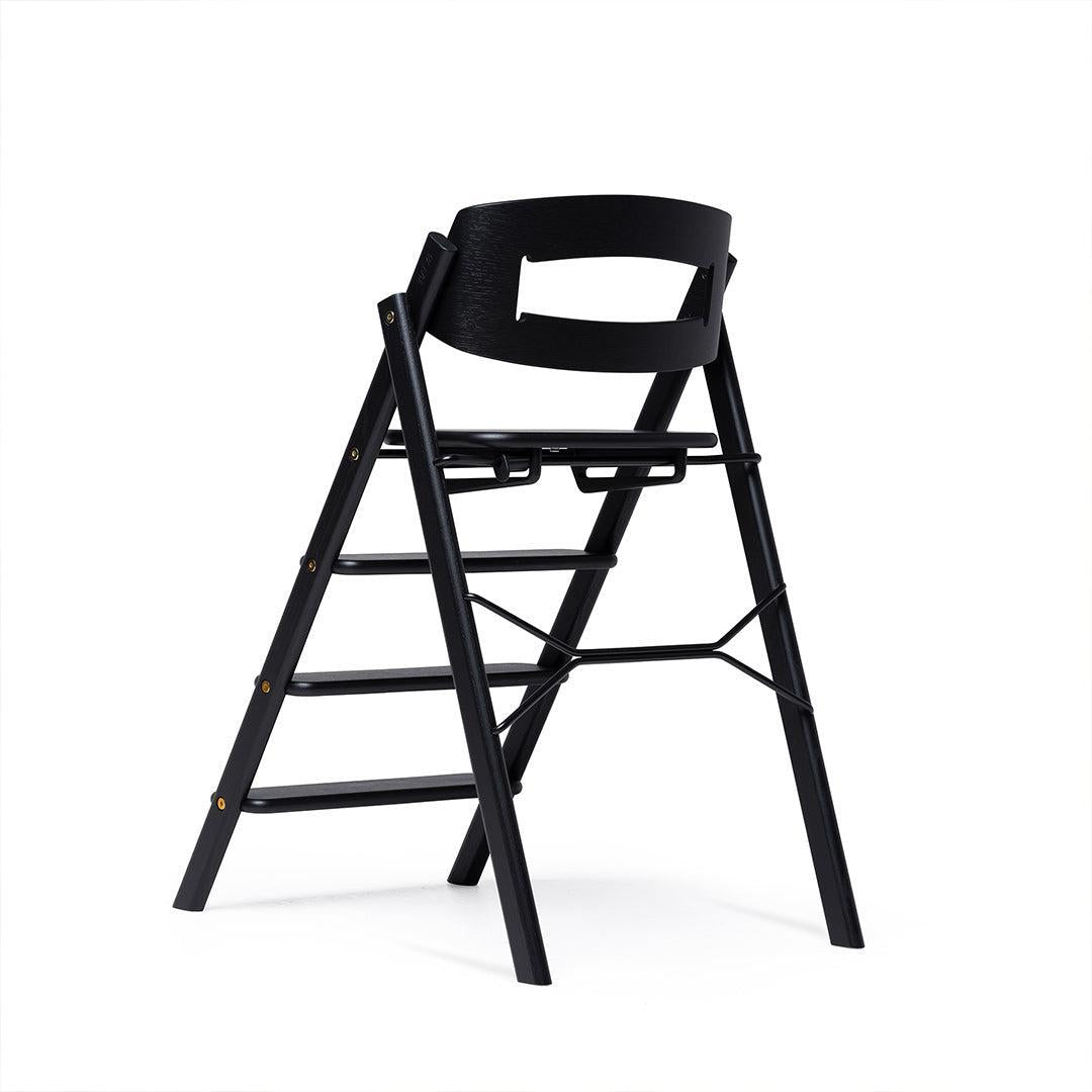 KAOS KLAPP® Highchair - Oak - Black-Highchairs- | Natural Baby Shower