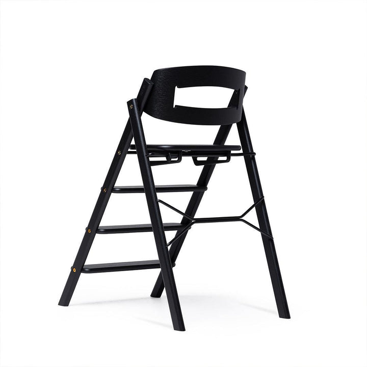 KAOS KLAPP® Highchair - Oak - Black-Highchairs- | Natural Baby Shower