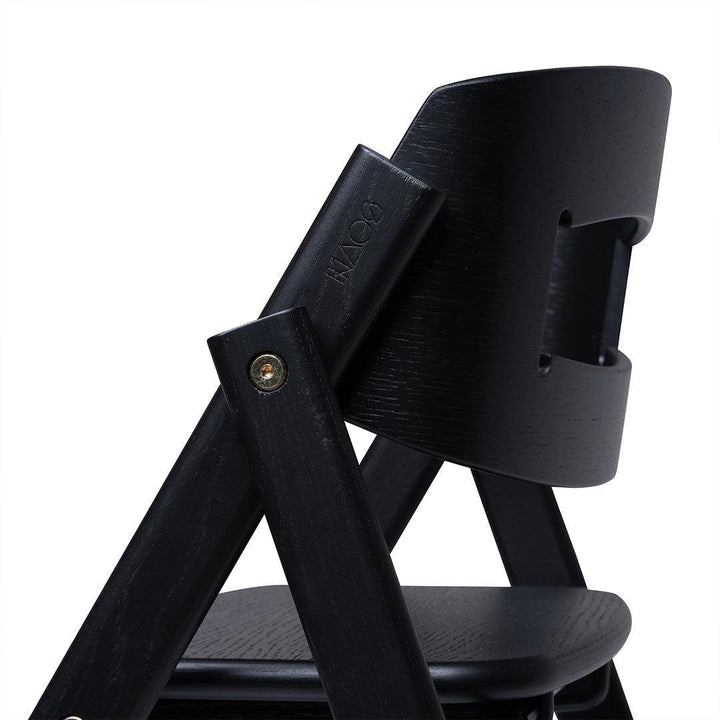 KAOS KLAPP® Highchair - Oak - Black-Highchairs- | Natural Baby Shower
