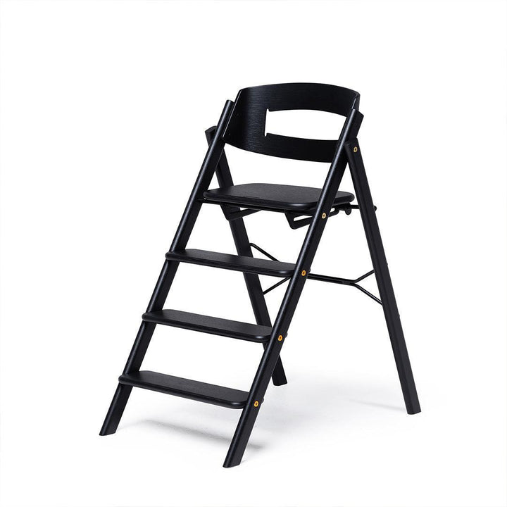 KAOS KLAPP® Highchair - Oak - Black-Highchairs- | Natural Baby Shower