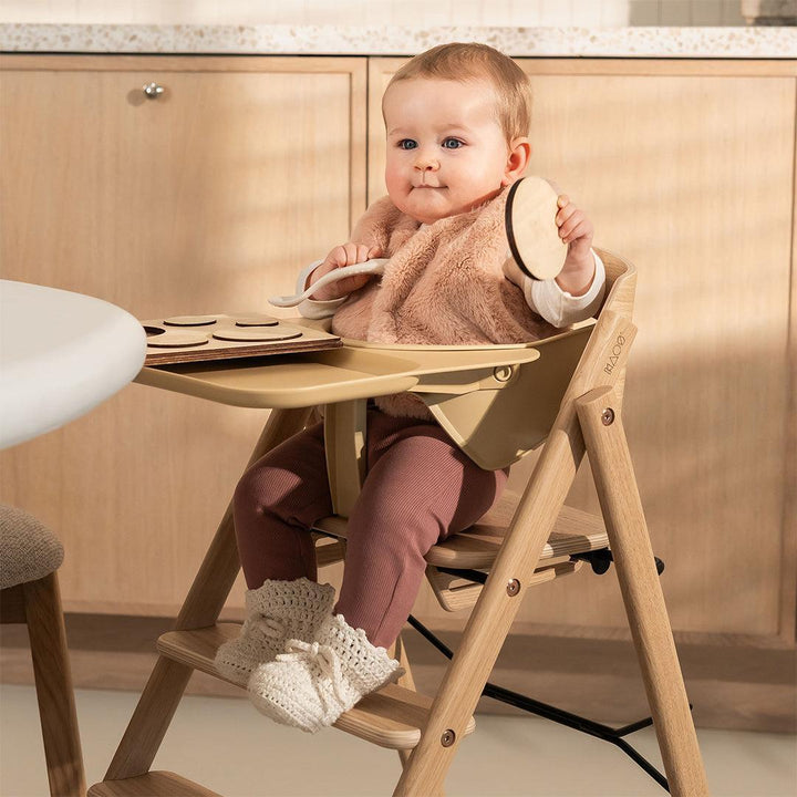 KAOS KLAPP® Highchair - Oak - Natural-Highchairs- | Natural Baby Shower